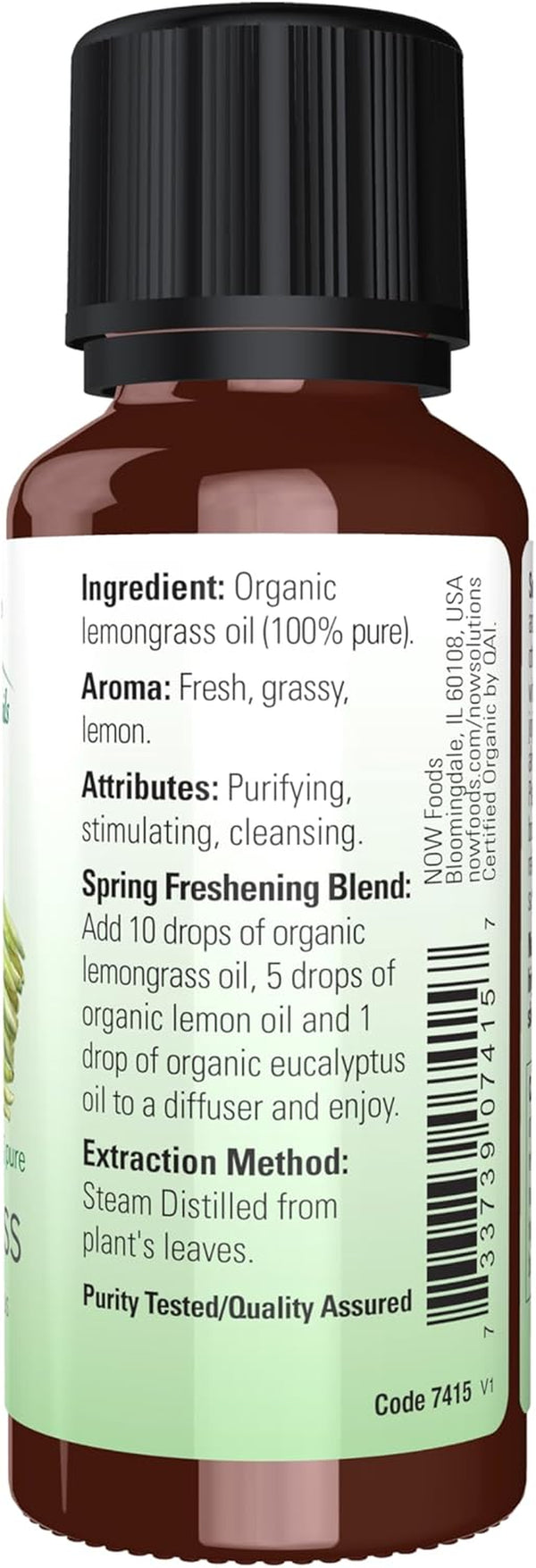 Pure Organic Lemongrass Bliss