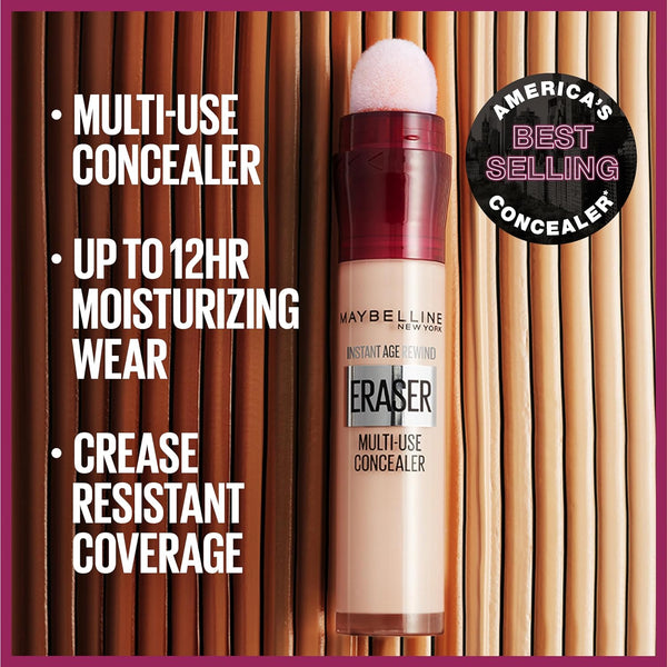 Instant Age Rewind Eraser Dark Circles Treatment Multi-Use Concealer, 100, 1 Count (Packaging May Vary)