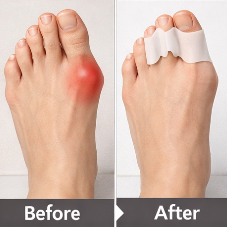 Bunion Corrector Silicone Toe Sleeves and Separator